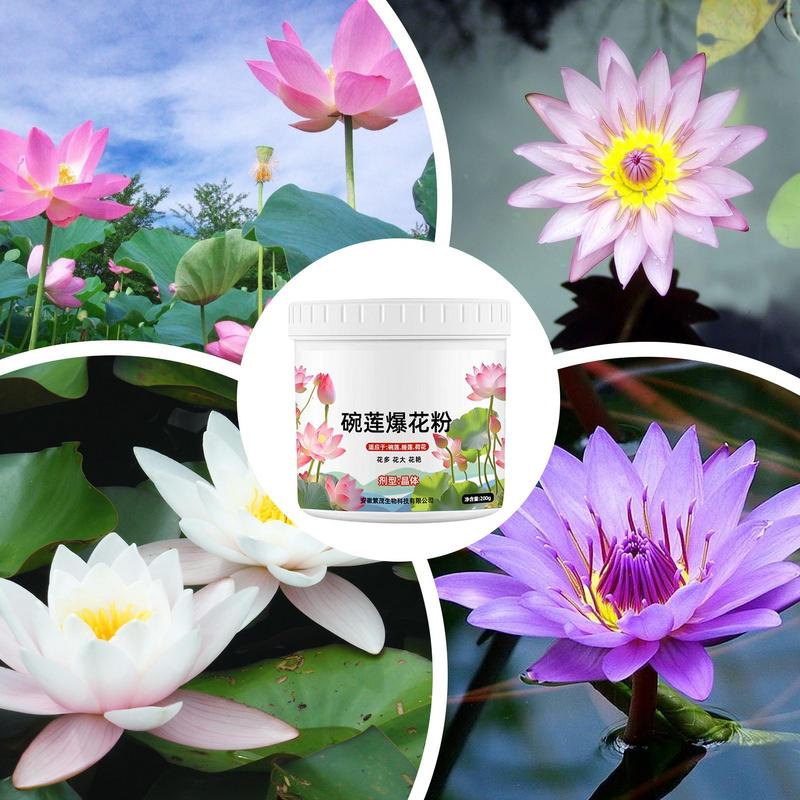 200g Bowl Lotus Explosions Water Special Nutrient Solution Promotes Flowering Fertilizer Hydroponic Fertilizer For Water Lily