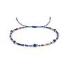 Браслет из лазурита и жемчуга с бисером Miyuki