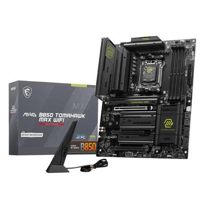 Материнская плата MSI MAG B850 TOMAHAWK MAX WIFI AMD Ryzen series совместимая с ATX MB6743 9000/8000/7000 (АМ5)