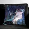AAdo PosterR Singer Cushion Cover Pillowcase Ultra Soft Skin Friendly Fabric Cloud Like Comfort Concealed Zipper