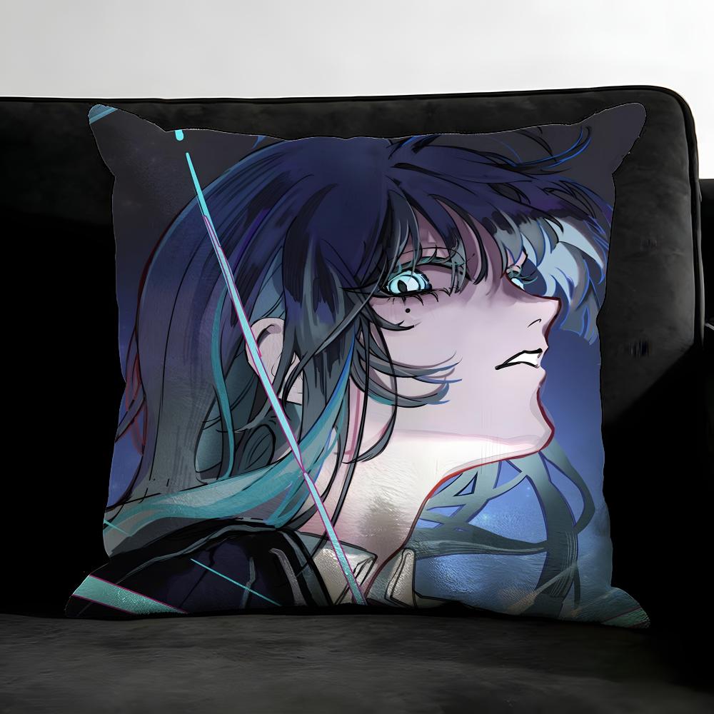 AAdo PosterR Singer Cushion Cover Pillowcase Ultra Soft Skin Friendly Fabric Cloud Like Comfort Concealed Zipper
