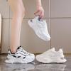 Fashion Women's White Chunky Shoes Light Sneakers Platform Shoe 2024 Autumn Cushioning Anti-skid Running Shoes Zapatos De Mujer Zapatos