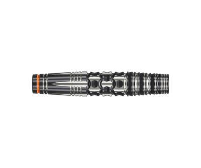 Target Japan Black Marque Dancing Duck G4 Tungsten Soft Tip Dart 17G Black Pixel Tips Black Flights and Shafts Mark Dancing Duck 90% K-Flex Set,