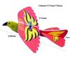 with LED Light Spinning Hand Paper Airplane USB Rechargeable Flight Glider Helicopter