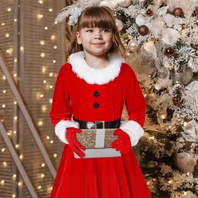 Новое Рождественское Взрослое Платье Платье Елка Платье с Длинным Рукавом Юбка Рождественский Костюм для Сценического Выступления