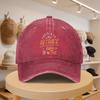 Unisexs Baseball Cap RetireUnisext in French  English Letters Adjustable Casual Cap for Spring Autumn Outings Travel Beach