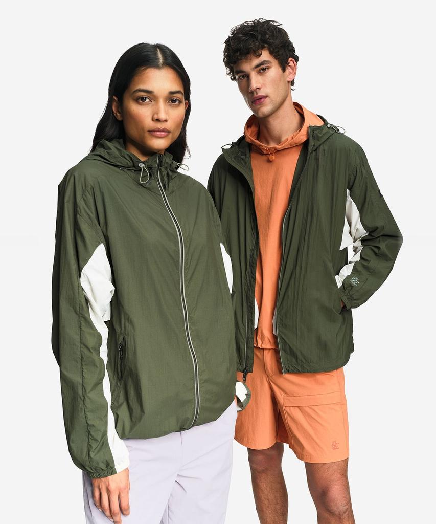 Aigle Unisex Solarpack: Water-Repellent Packable Jacket Uv-C® Ais26Uout009Avo