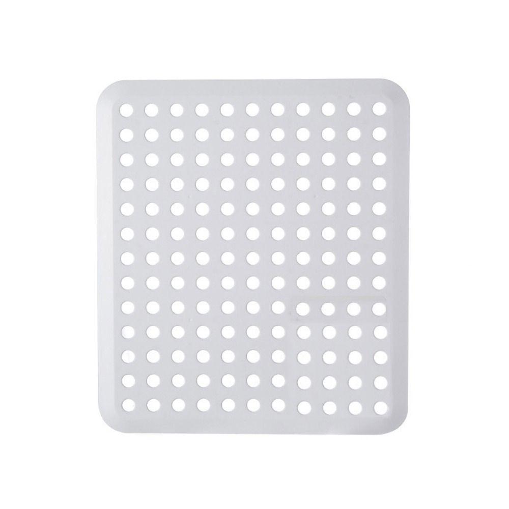Anti-blocking Sink Drain Mat Hollow Dish Drying Mat Multifunctional Sink Protectors  Tableware