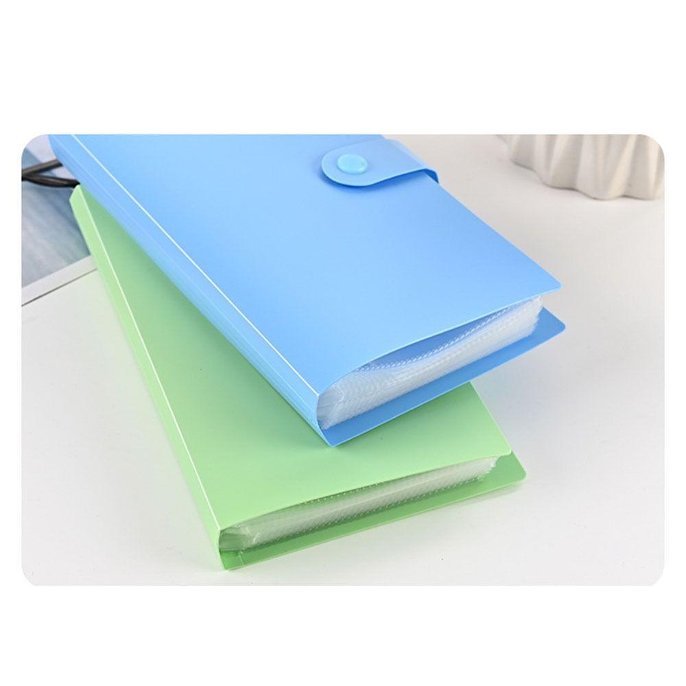 Альбом для банкнот, коллекция из 100 купюр, 50 белых внутренних листов, обложка из полиуретана, альбом для коллекции бумажных денег, компактный и портативный