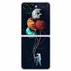 For Samsung Galaxy Z Flip 7 5G Case Flip7 Coque Transparent Plastic PC Hard Phone Case For Samsung Z Flip 7 6 5 Back Cover Case