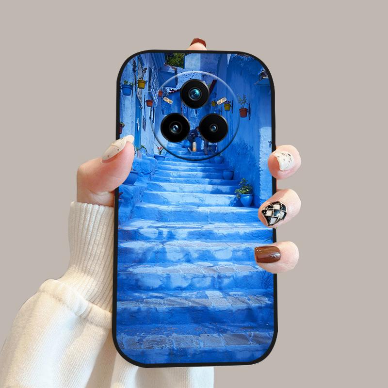 Модный чехол для Oppo Realme 14 Pro, мягкий силиконовый бампер из ТПУ, чехлы для Realme14 Pro, Capa RMX5056, защитный чехол Fundas