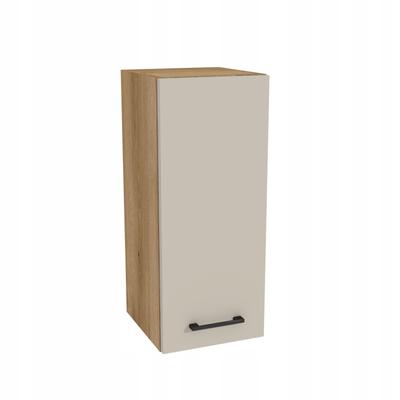 Upper Kitchen Cabinet 30/72 Capri Oak Body Evoke Cashmere Matt Front