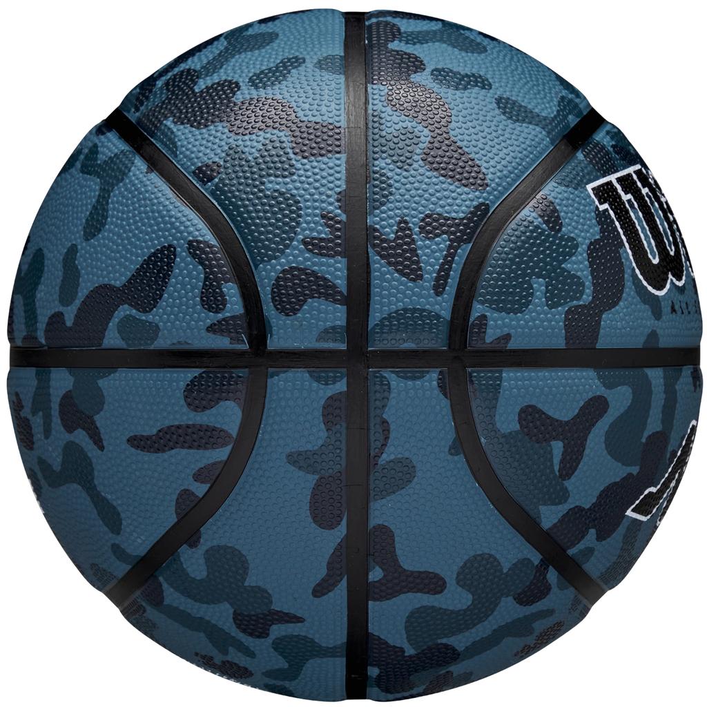 Wilson MVP Camo Ball, Unisex blue Basketball