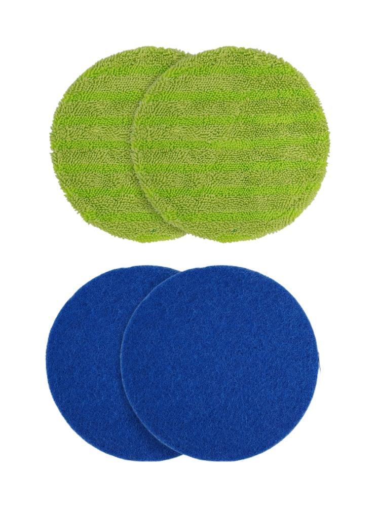 Швабра для мытья пола с насадками-скребками, удобные характеристики