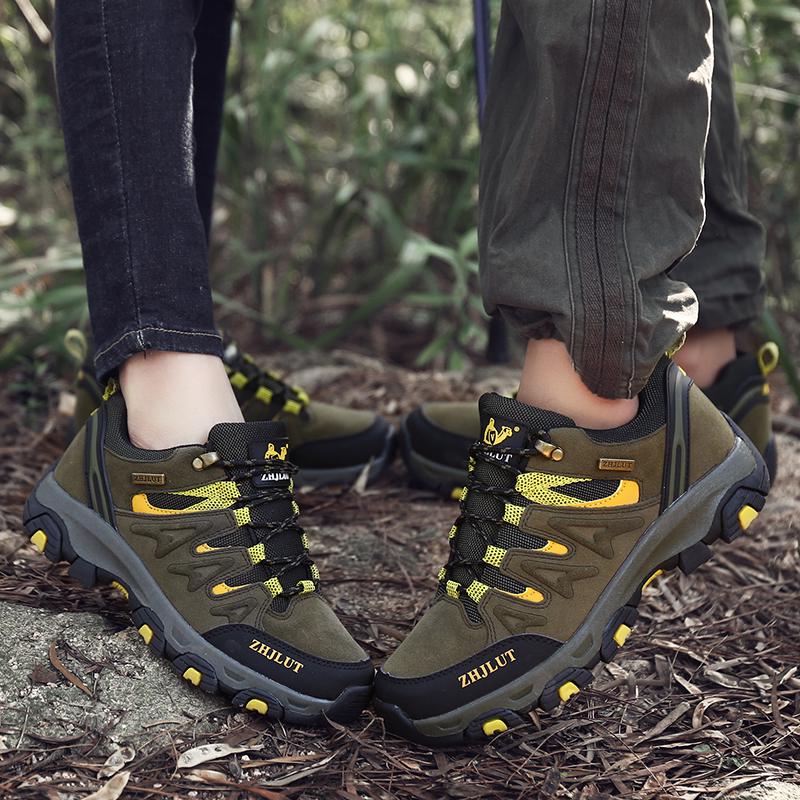 36-47 Пара Большие Нескользящие Удобные Модные Кроссовки Для Путешествий и Походов Уличная Походная Обувь Повседневная Спортивная Обувь