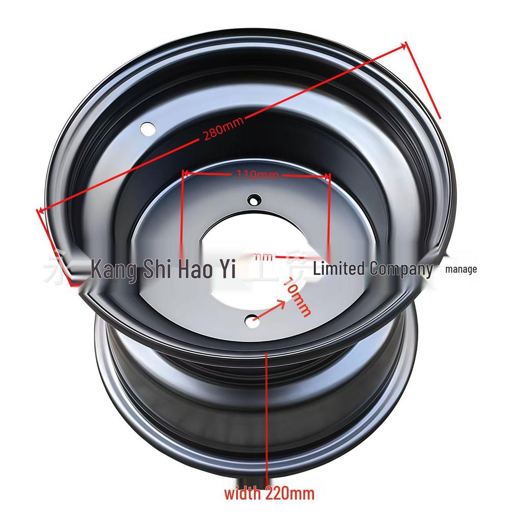 Пляжная шина для квадроцикла 23x7-10 и диск 22x10-10 для 4-колесного карта с 4-отверстиями