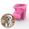 3D большая форма для собаки, смола, эпоксидная смола, поделки, DIY, украшение, ювелирные изделия, инструмент для изготовления свечей