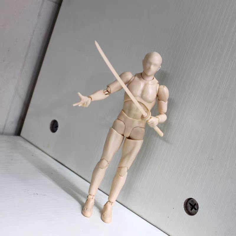 Huijokf Drawing Model Drawing Doll Body Cartoon Model Doll Male and Female Drawing Mannequin Figure Model Model Drawing Model Doll 112 Props with