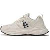 New MLB Fast Ball Classic Monogram 24SS Los Angeles Dodgers Slip Resistant Low Top Casual Shoes Unisex Milk White 3ARNFSB4N-07CRS