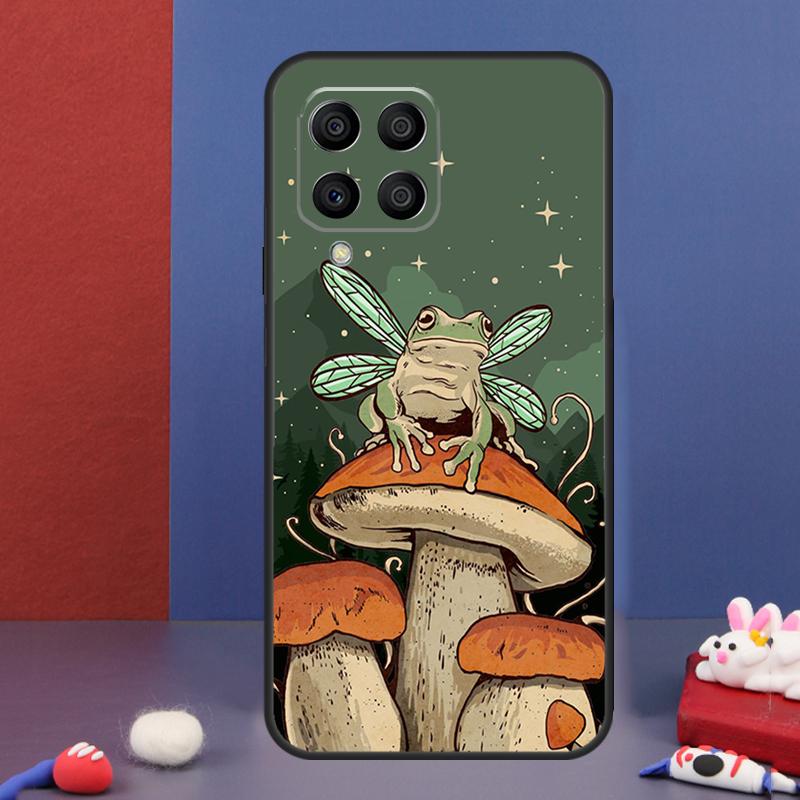 Коттеджкор Лягушка Эстетика Чехол Для Samsung Galaxy M16 M06 M36 M56 M15 M11 M31 M21 M53 M13 M32 M52 M35 M55 M14 M34 M54