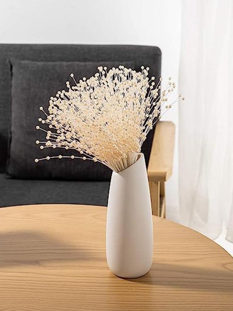 100 шт. жемчужные цветочные стебли, нитки жемчуга, палочки 4 мм, свадебный жемчуг, свадебный букет, украшения для вечеринки, цветочные нити из бусин для декора стола для свадебной вечеринки