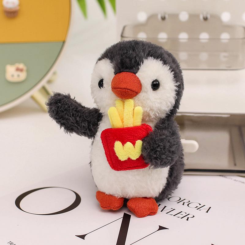 Очаровательная плюшевая игрушка в виде пингвина с капюшоном - детский подарок или кукла для свадебного броска