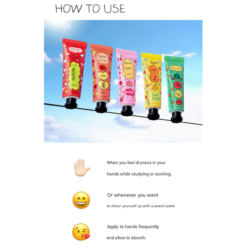 The Face Shop Fruits Talk Яблочный крем для рук (50мл)