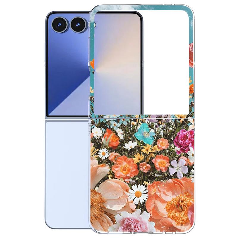 Жесткий ПК чехол для Samsung Z Flip 7 Ударопрочный чехол для телефона для Samsung Galaxy Z Flip 7 ZFlip7 Задняя прозрачная крышка Coque Funda 2025