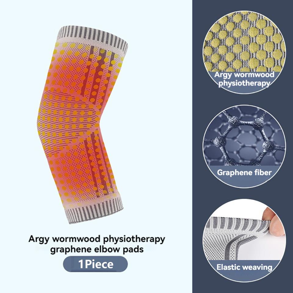 Single Piece Graphene Elbow Pads Tennis Elbow Special Sheath Hand and Arm Wristbands Self-Heating Sprained Joints To Keep Warm Men and Women