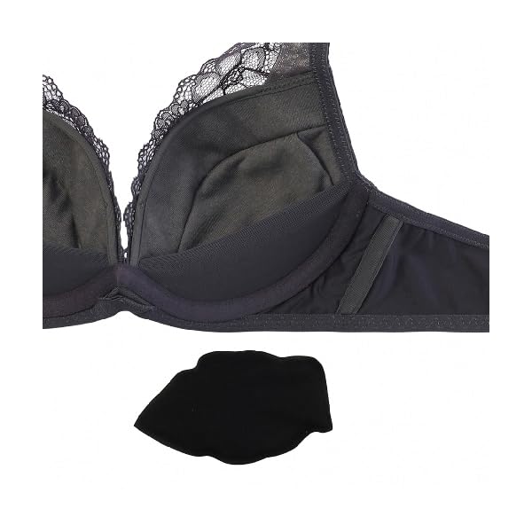 By Inner Set Dream Bra Bra Shorts Set Dream Daylily M019 C70M [Amostyle Triumph] Non-Wired & Women's (Pink)