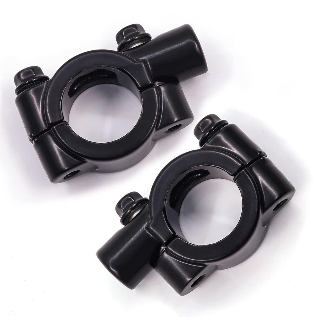 X-STYLE Motorcycle Mirror Stay, Handle, 0.9 Inch (22 Mm), Universal 0.4 Inch (10 Mm),