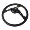 2025 New Car Accessories Sport Steering Wheel Universal 14inch PVC Leather Steering Wheel