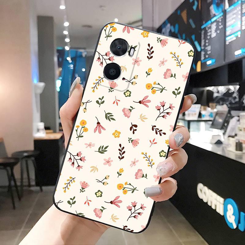 Эстетический чехол для телефона с цветочным рисунком для OPPO A78 A54S A17 A57S A74 A78 A91 A96 A94 Realme GT Master X3SuperZoom Reno 7 10 11 pro