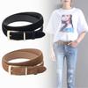 Роскошный дизайн пряжка пояс модные брючные платья ремни женские замшевые кожаные ремни