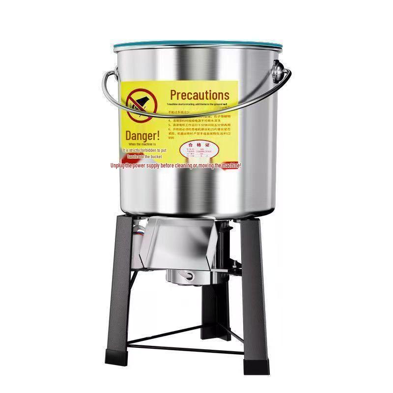 Stainless Steel Vegetable Chopper: Chopped Vegetable Machine, Sweet Potato Vine Pulverizer, Melon and Grass Cutter for Chicken Feeding and Farm Use
