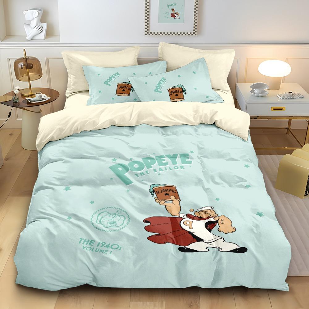The Animated Hercules Duvet Cover pillowcase Children Gift adult Duvet Cover Bedroom Decoration Single Double bed Large SizeZip