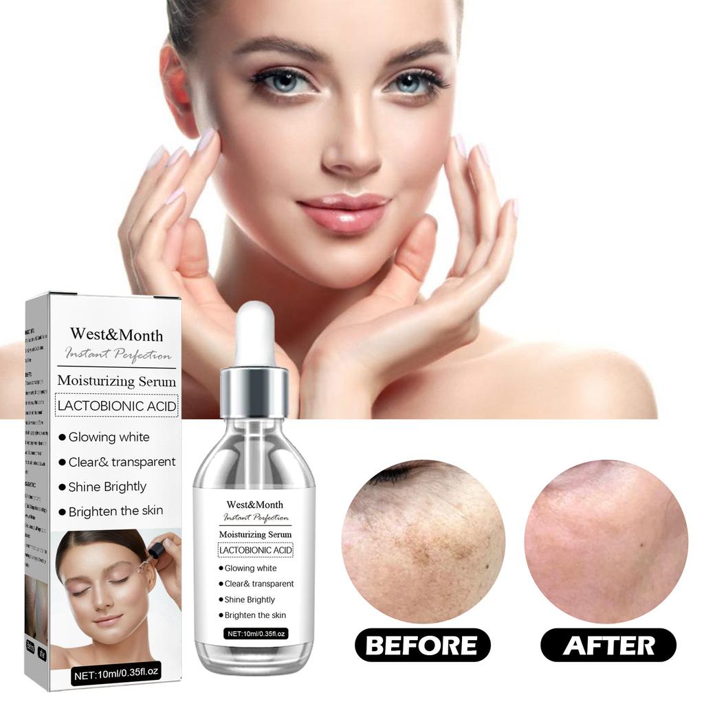 Facial Instant Moisturizing Serum, Hydrating And Moisturizing, Fading Wrinkles, Firming And Brightening Serum