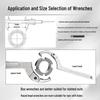 Nuoshuer Adjustable Hook Spanner Wrench