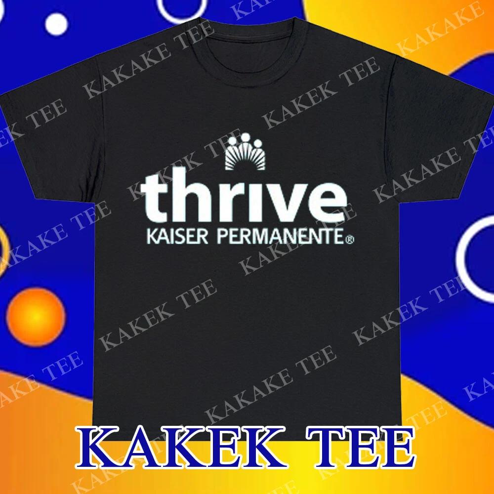 Новая футболка Kaiser Permanente Trive с логотипом, смешная, размеры от S до 5XL