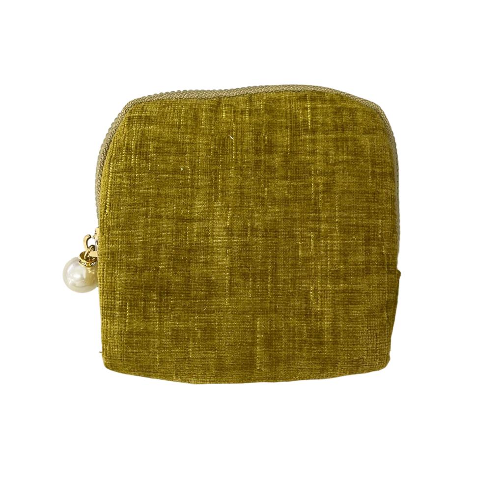 Jewelry Storage Pouch Tassel Zipper Jewelry Bag Ring Pendant Bracelet Portable Jewelry Organizer