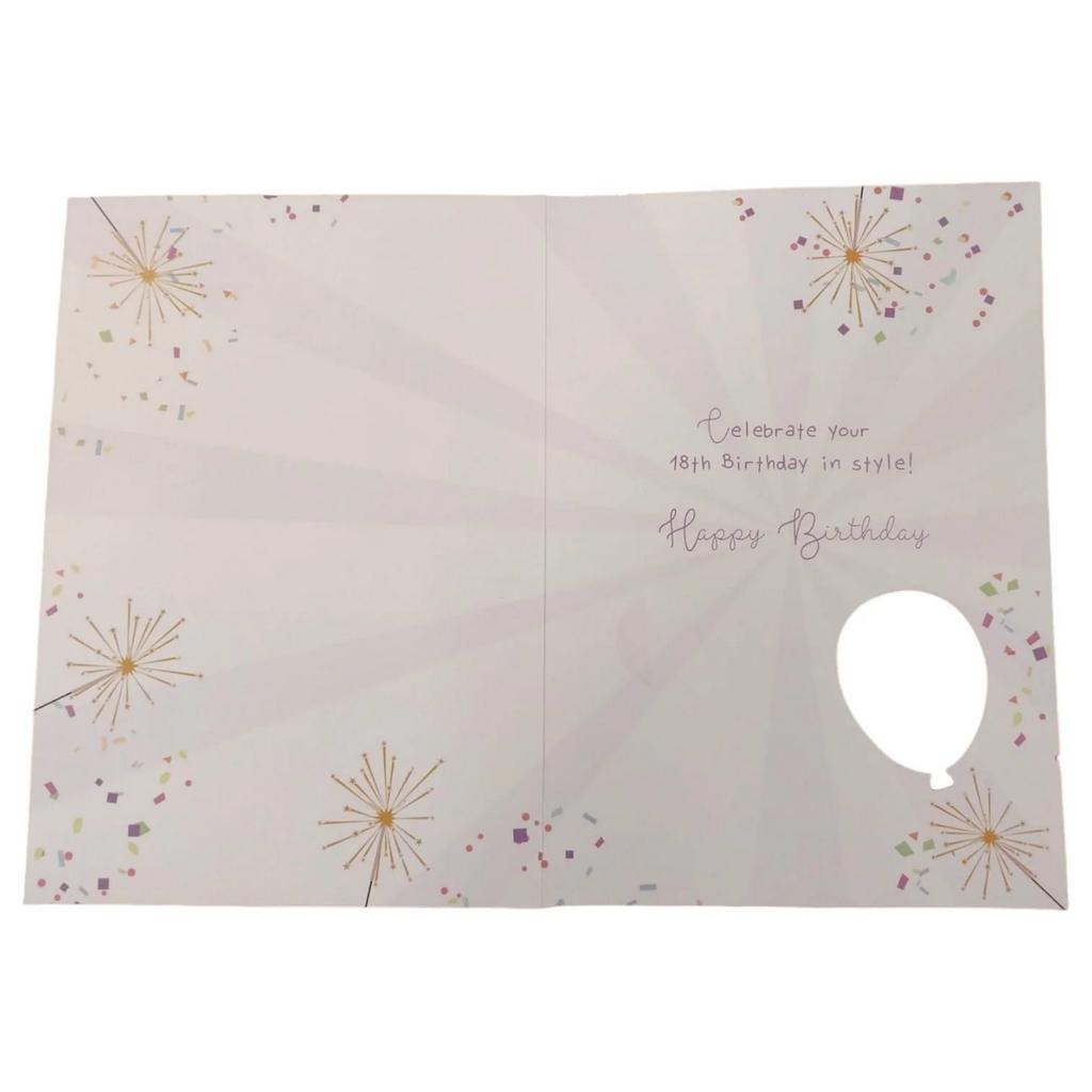 Sensations 18 Today Number Foil Balloon