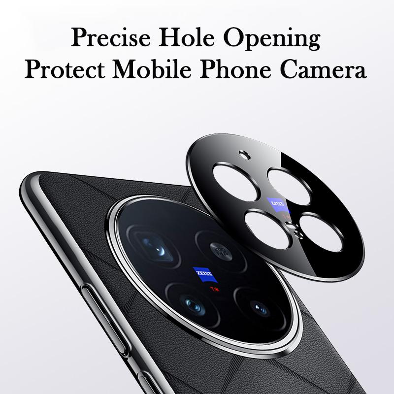 KEYSION Grid Pattern PU Leather Case for VIVO X200 Pro 5G Plating PC Camera Lens Protection Phone Back Cover for VIVO X200 Pro