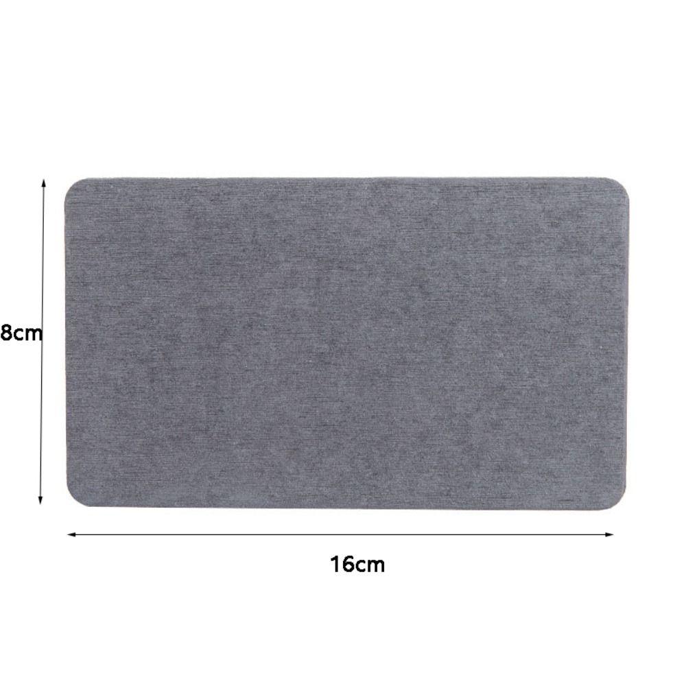 Thickened Diatomite Coaster Quick Drying Water Absorbing Pad Household Placemat  Tableware