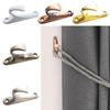2 шт. прочные практичные современные настенные вешалки металлические крючки держатель для штор держатель для штор