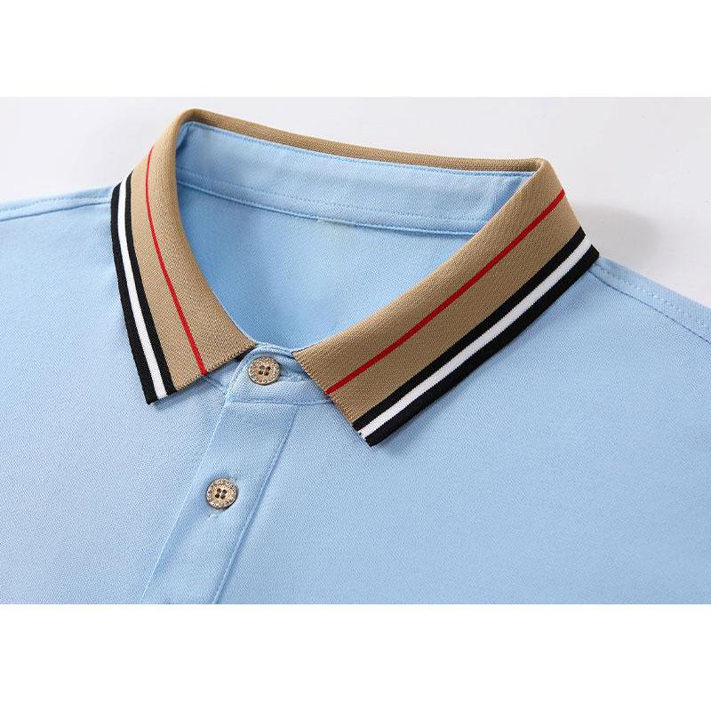 Callaway Лето 2025 года, новая вышитая деловая повседневная рубашка поло с лацканами, удобная новая рубашка поло для пары