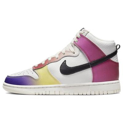 Женские кроссовки Dunk High Multi-Color Gradient Summit-White Team-Red Gym-Red FD0802-100