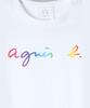 agnes Baby Short Sleeve Top SEN7 L TS year White b. 70-80cm (1 old)