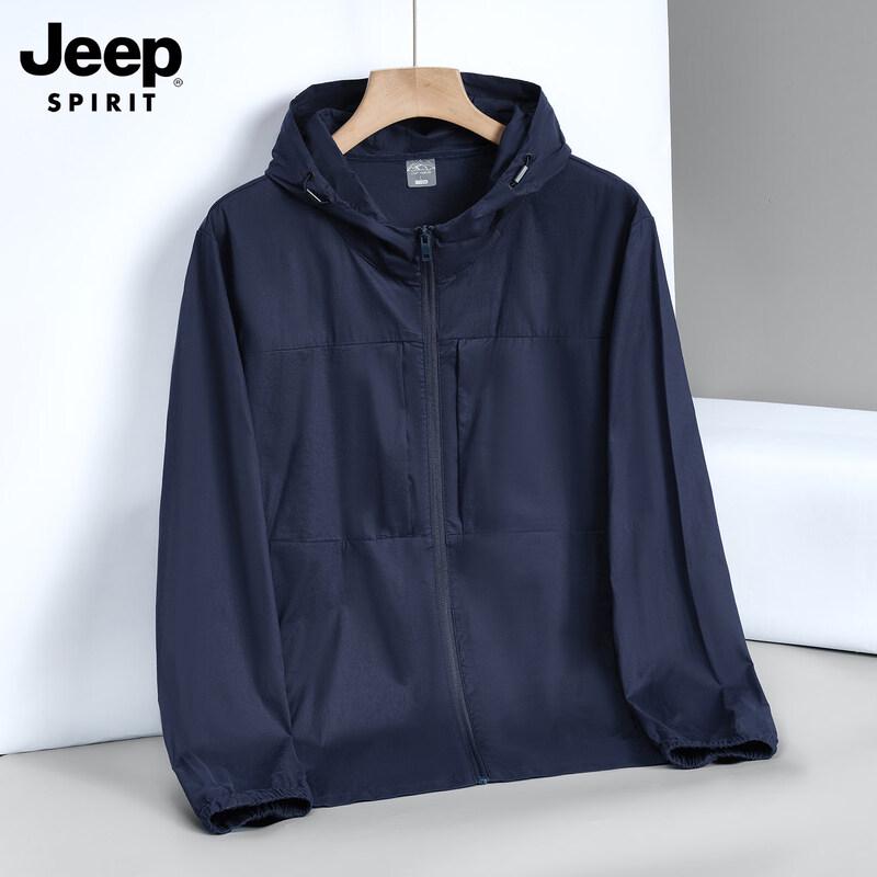 Мужская летняя куртка JEEP SPIRIT 2026 с защитой от солнца