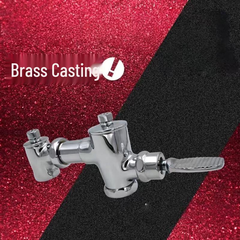 Stainless Steel Foot Operated Flush Valve