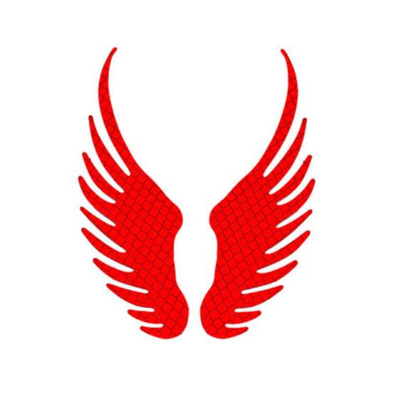 Наклейка на кузов автомобиля, практичная, высокая яркость, яркий цвет, крыло ангела, авто наклейка, автомобильные аксессуары